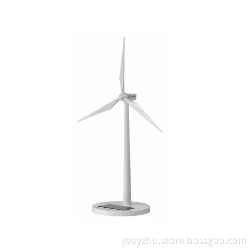 Solar Power Plastic Wind Generator Model for gifts